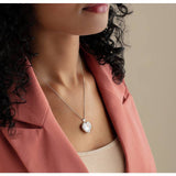Moon & Back silver Mum locket necklace 18 inch (British brand)