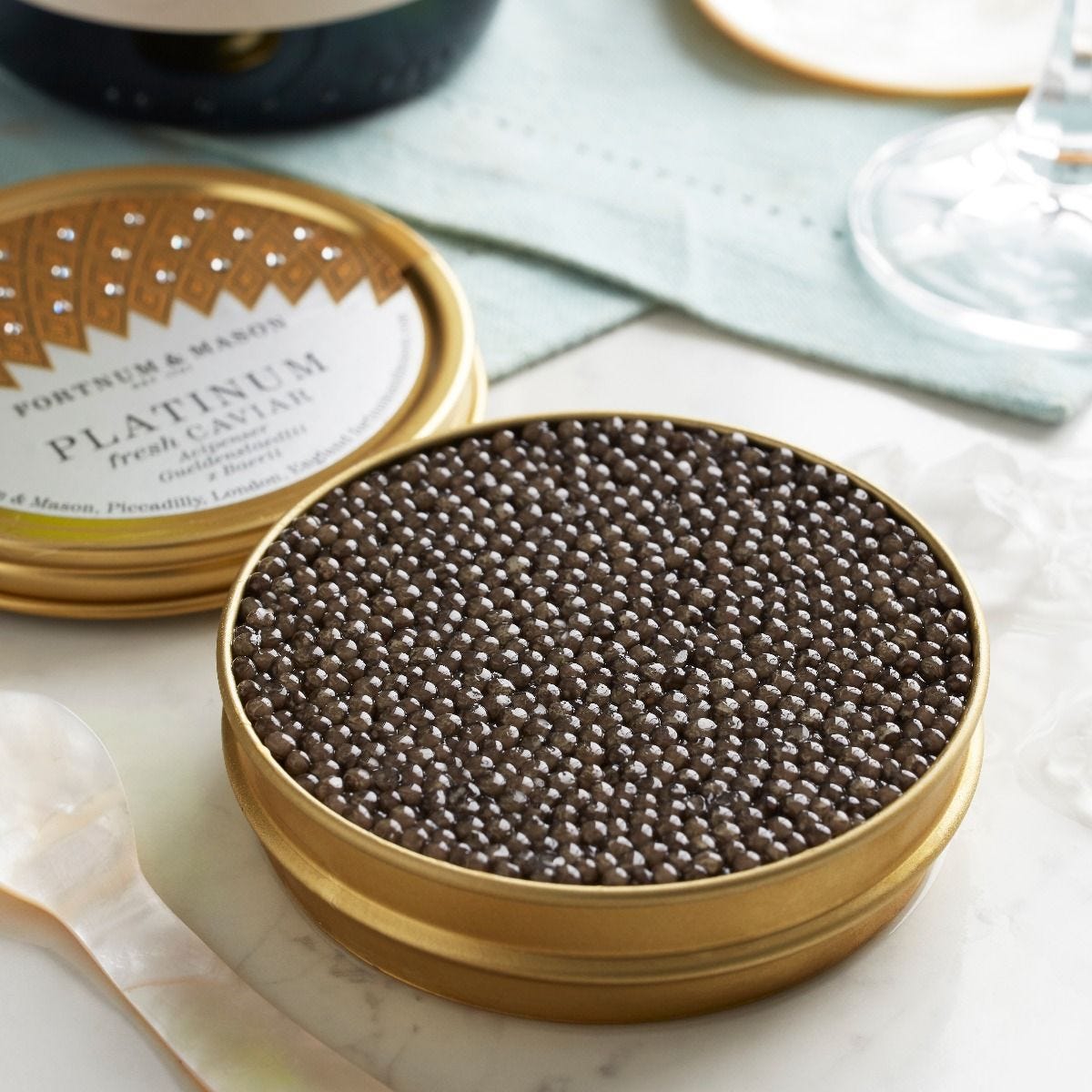 Platinum caviar 125g, Belgian origin (British brand)