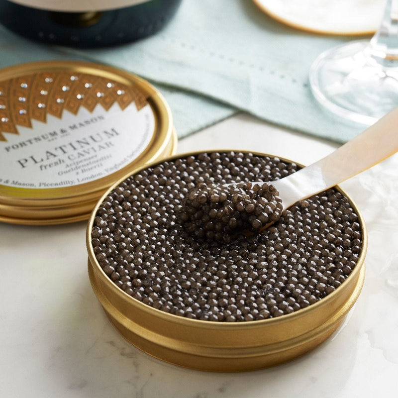 Platinum caviar 125g, Belgian origin (British brand)