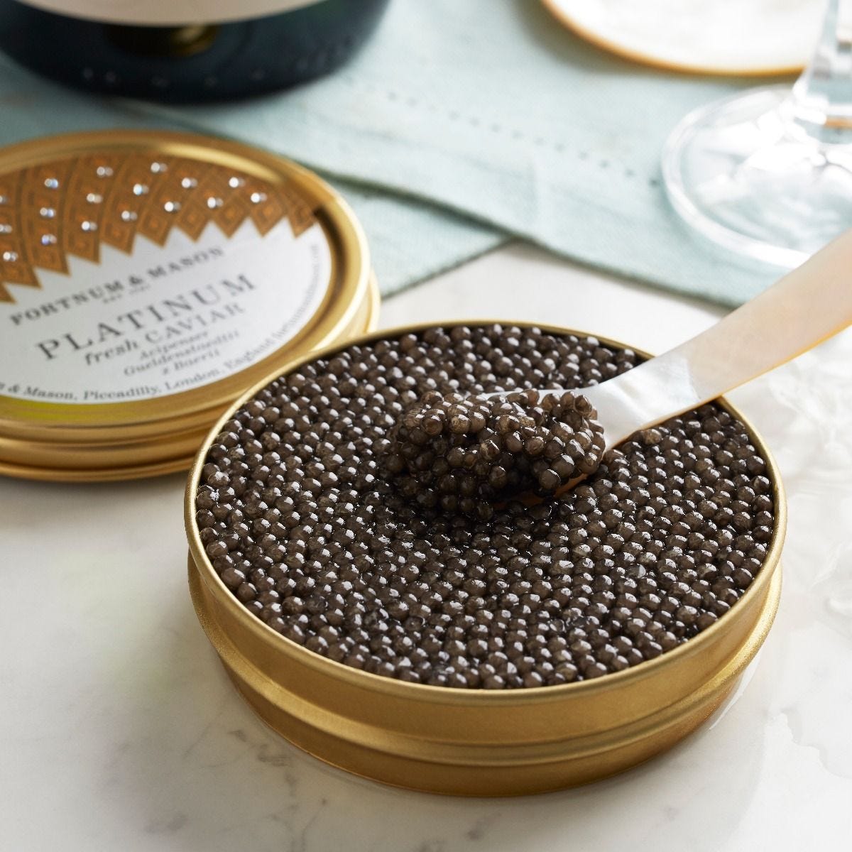 Platinum caviar 125g, Belgian origin (British brand)
