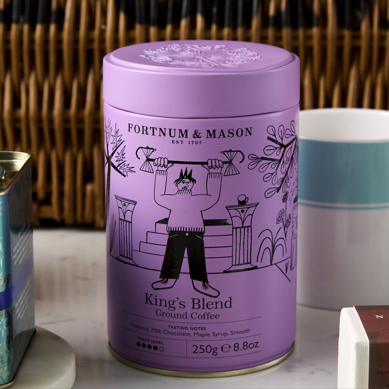 Burlington Hamper with chocolates, biscuits, preserves and teas, imported from the UK