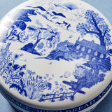 Fortnum's Willow cheese baker in blue and white (British brand)