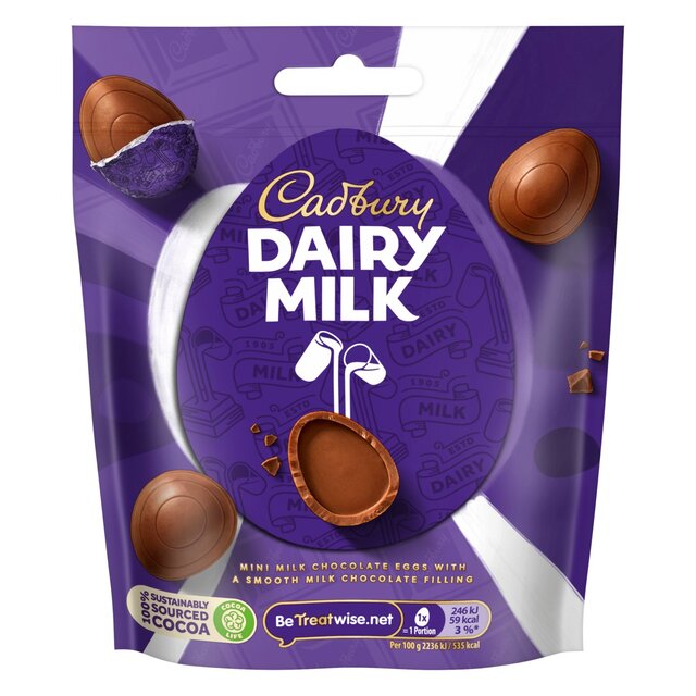 Cadbury Dairy Milk Chocolate Mini Eggs   77g