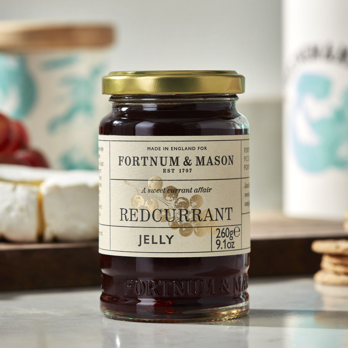 Fortnum and Mason redcurrant jelly 260g jar (British brand)