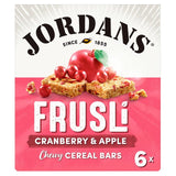 Jordans Cranberry & Apple Frusli Cereal Bars   6 x 30g GOODS M&S   