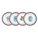 Halcyon Days Alice in Wonderland coasters set of 4, UK version