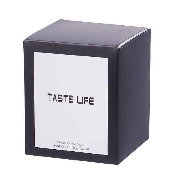 Livingandhome soy wax scented candle Juicy Refresh Lychee - British product