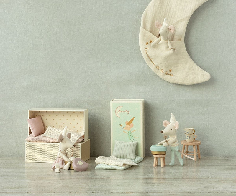 Maileg tooth fairy mouse Little Brother 11cm (British brand)