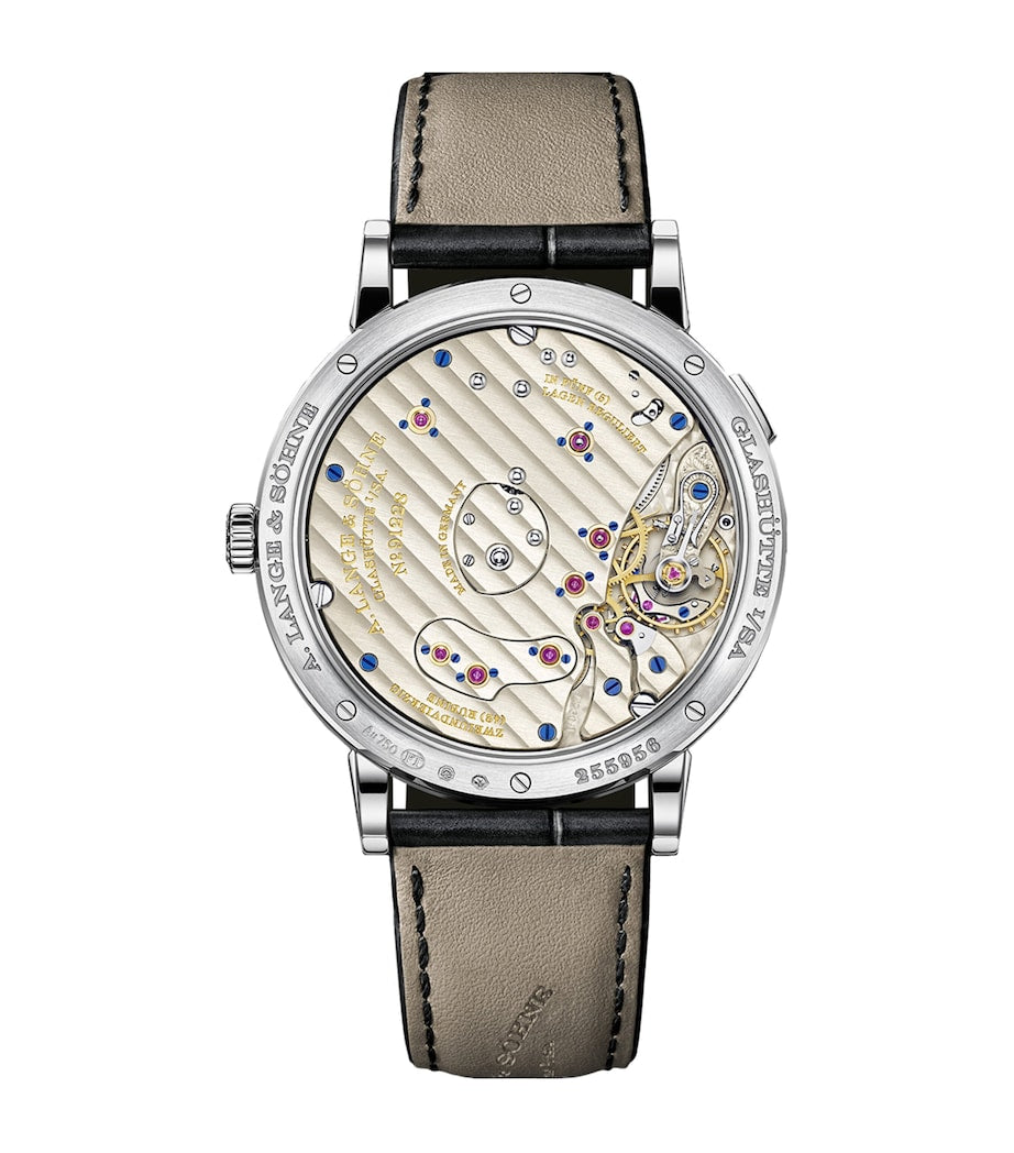 A. Lange & Söhne Grand Lange 1 white gold watch 41mm, UK version