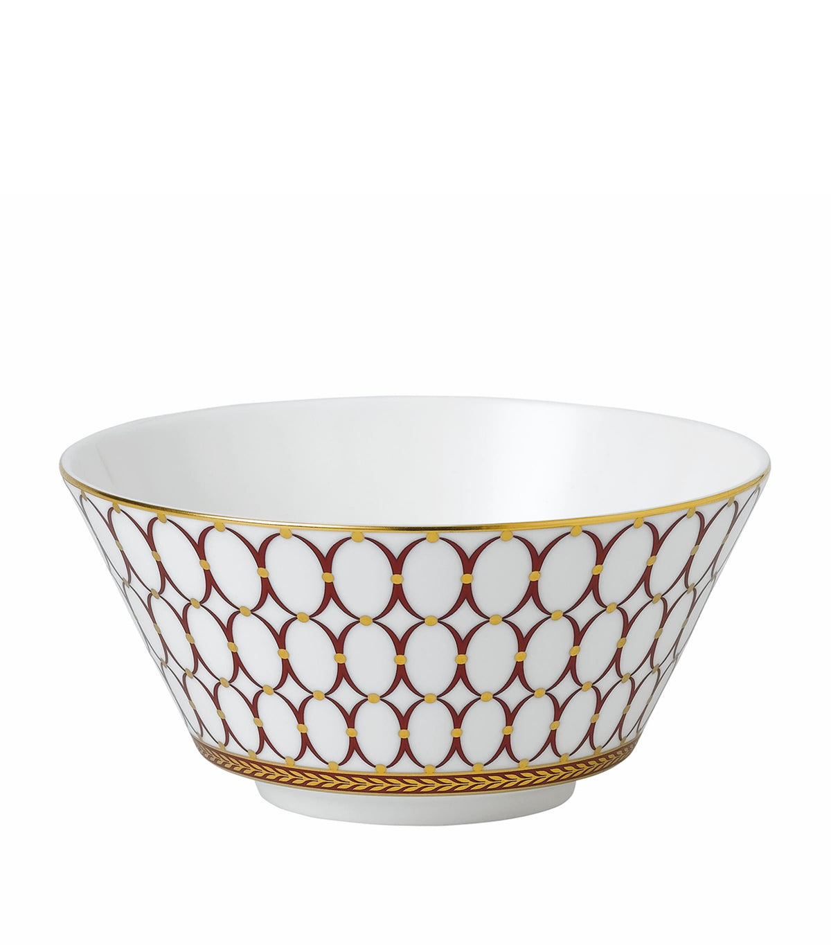 Wedgwood Renaissance Red cereal bowl 15cm (British brand)