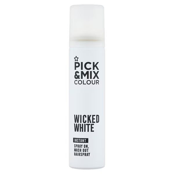 Superdrug Pick & Mix Hairspray White 75ml (British brand)