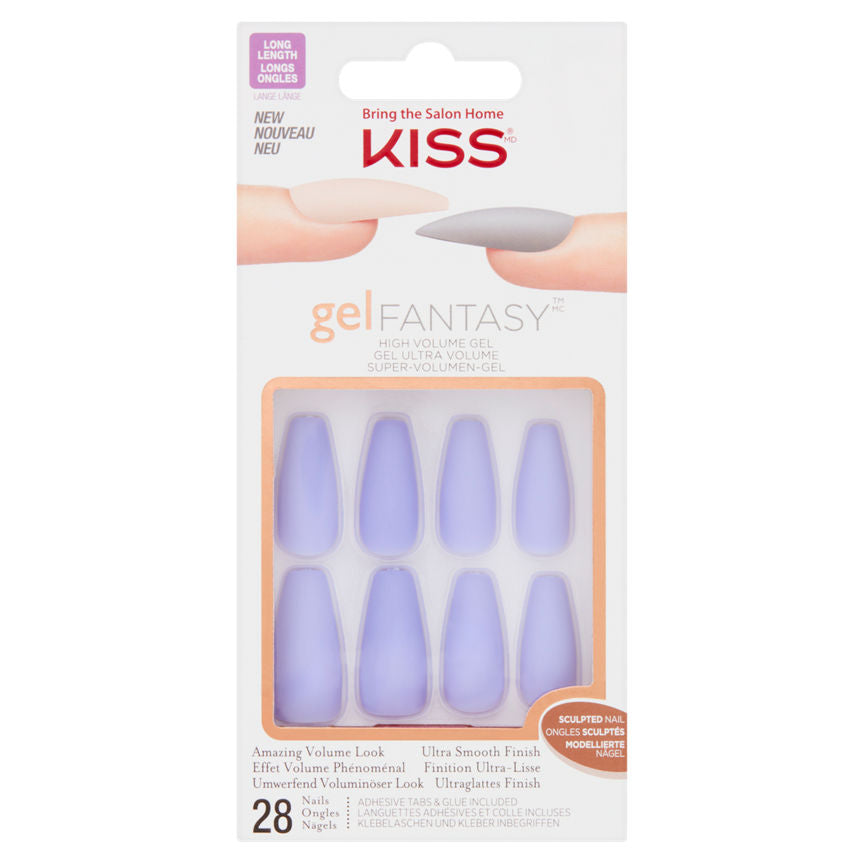 Kiss 28 Gel Sculpted Nails Night After