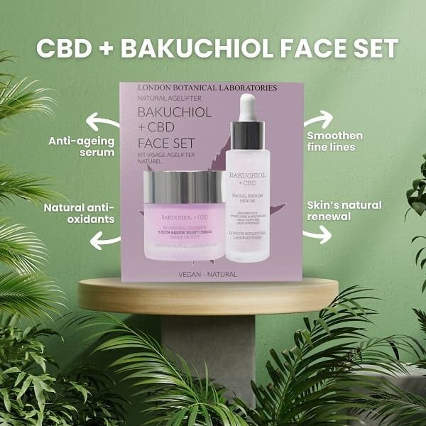 LBL- CBD + Bakuchiol Face Set ( Serum + Moisturiser )