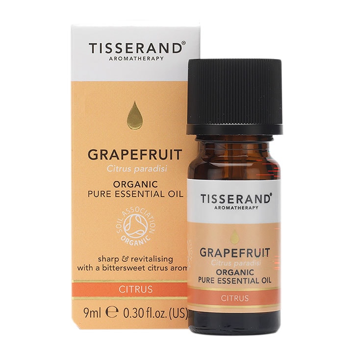 Tisserand Grapefruit Organic Pure Essential Oil 9ml