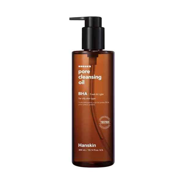 Hanskin Pore Cleansing Oil BHA 300ml, imported from the UK