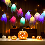 Livingandhome Halloween skull string light 3m 20 LED, UK version