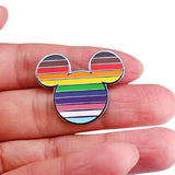 Disney Pride Enamel Mickey Mouse Badge GOODS Superdrug   