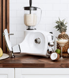 Ankarsrum blender with tamper attachment, 1.5L capacity - British product