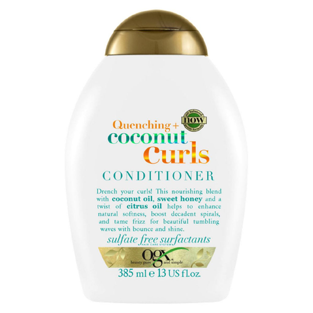 OGX Quenching+ Coconut Curls pH Balanced Conditioner 385ml