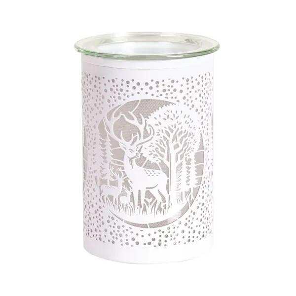 Aroma white wax melter 12cm (British brand)
