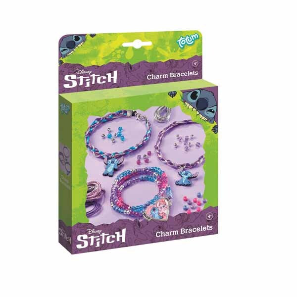 Totum Disney Stitch charm bracelet kit craft set, UK version