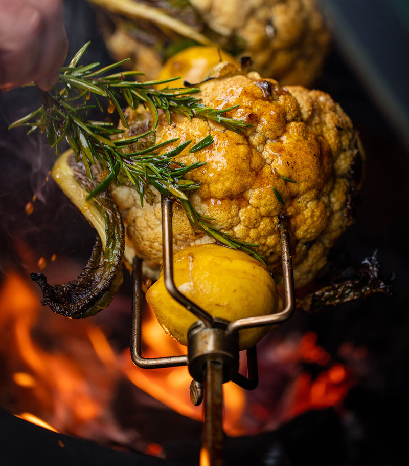 Big Green Egg XL rotisserie - British product