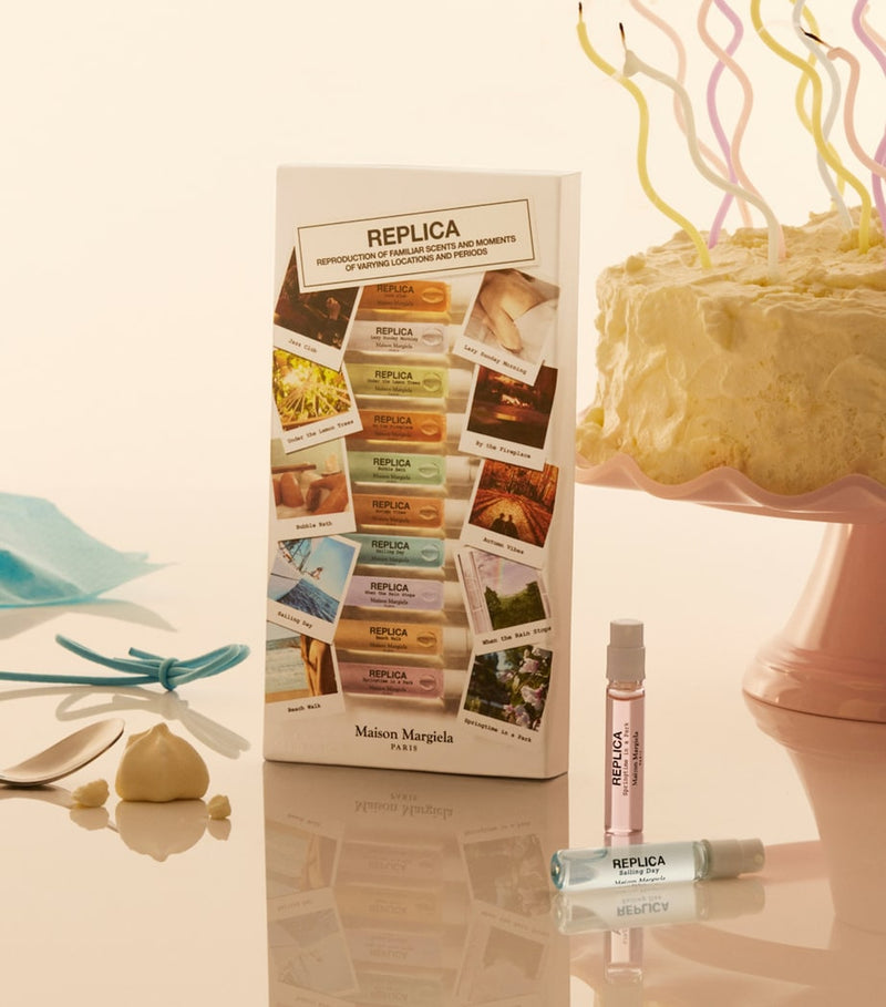 Maison Margiela fragrance gift set with 10 eau de toilette travel samples 2ml, imported from the UK