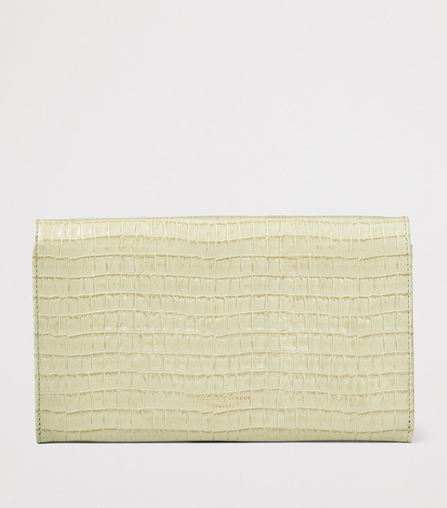 Aspinal of London leather classic travel wallet - British product