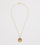 L'Atelier Nawbar yellow gold diamond pearl Sunshine Necklace, UK version