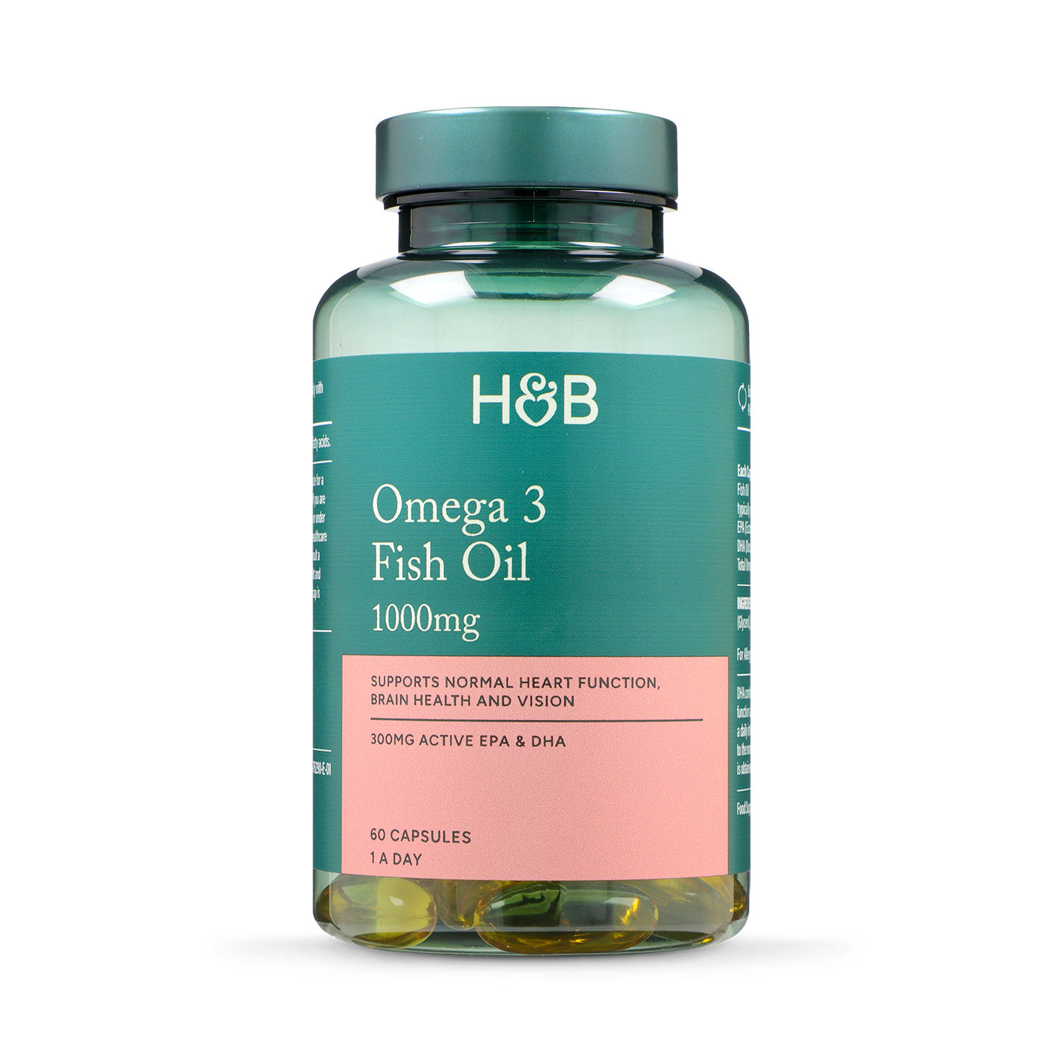Holland & Barrett Omega 3 Fish Oil 1000mg 60 Capsules