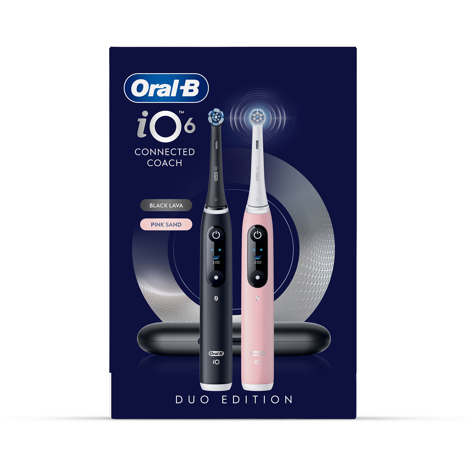 Oral-B iO 6 electric toothbrush 2-pack (British brand)