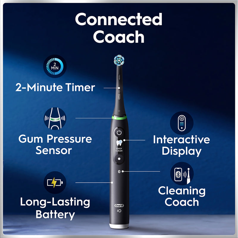 Oral-B iO 6 electric toothbrush 2-pack (British brand)