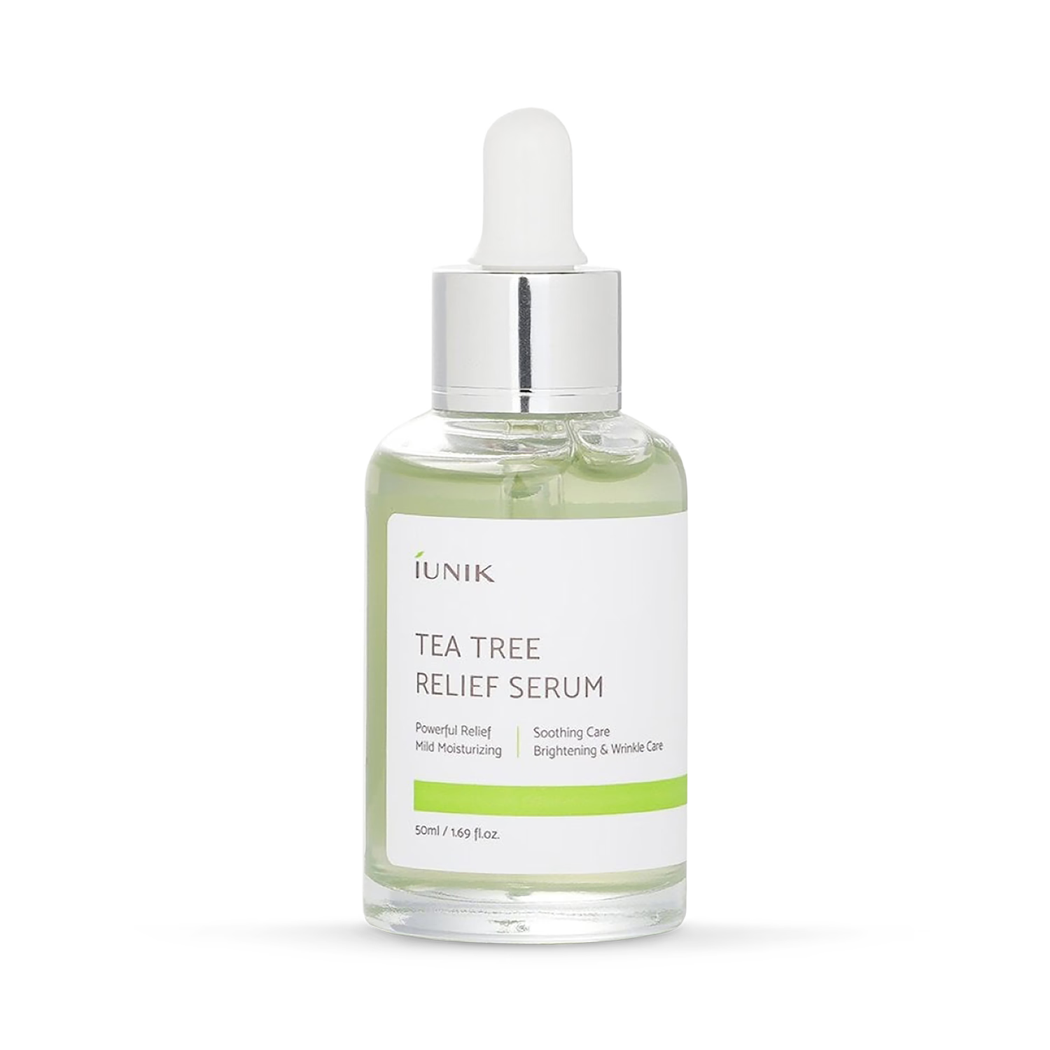 IUNIK Tea Tree Relief Serum 50ml, imported from the UK