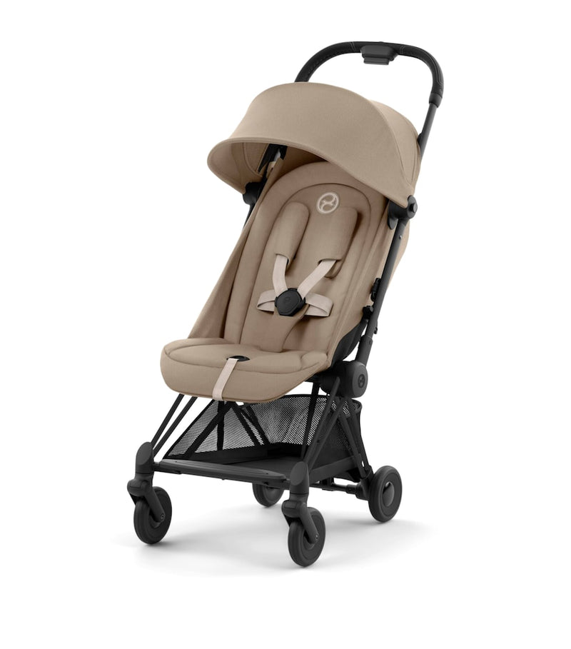 Cybex COYA Stroller in Matte Black Cozy Beige - British product