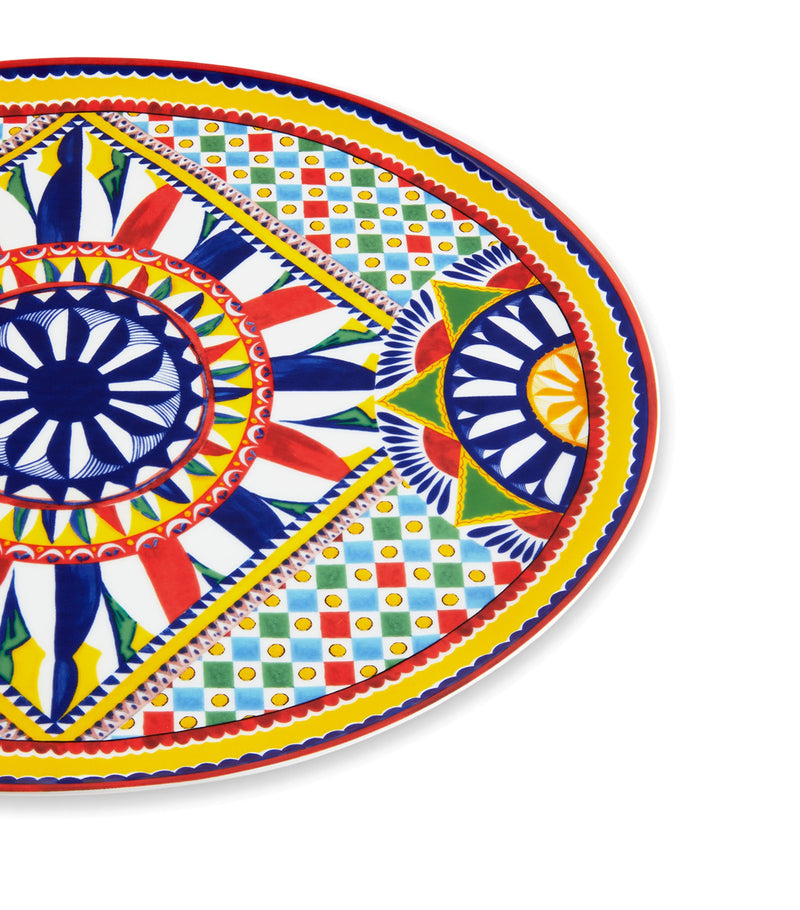 Dolce&Gabbana Casa Carretto serving plate 45.5cm - British product