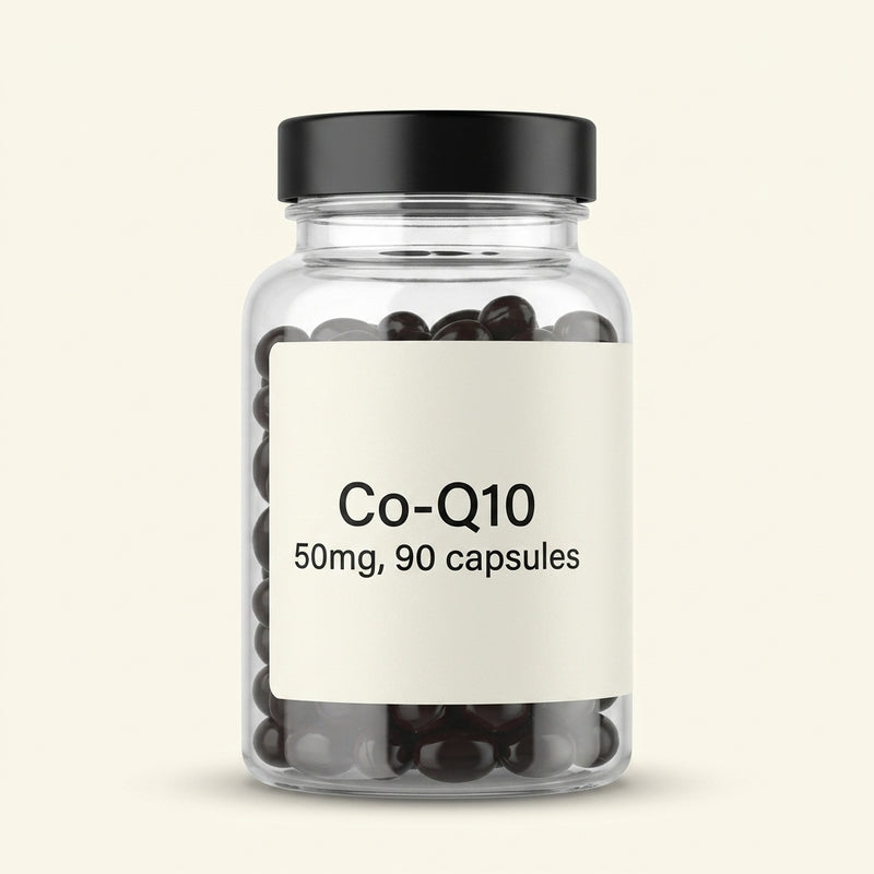 Holland & Barrett Co-Q10 50mg 90 capsules, imported from the UK