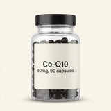 Holland & Barrett Co-Q10 50mg 90 capsules, imported from the UK