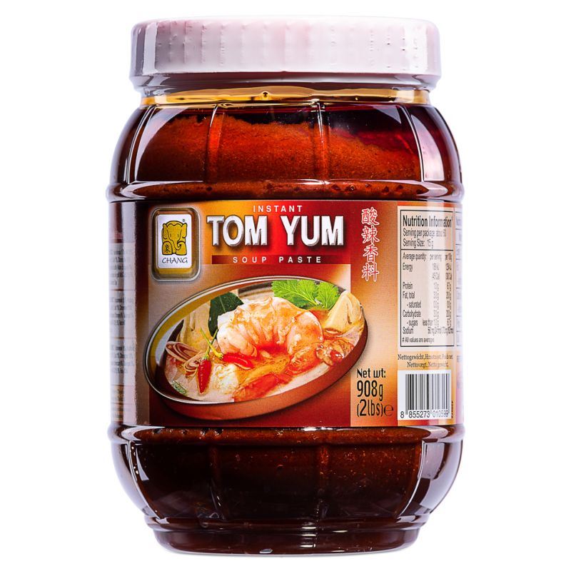 Chang tom yum soup paste instant large size, UK version