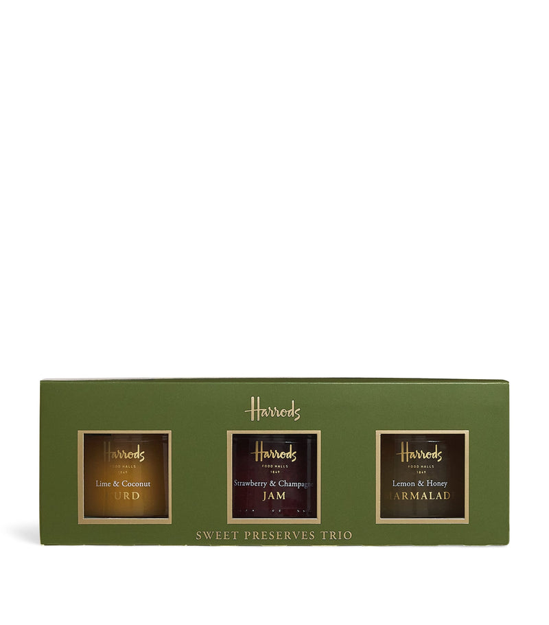 Harrods Sweet Preserves Trio 3 x 113g, UK version