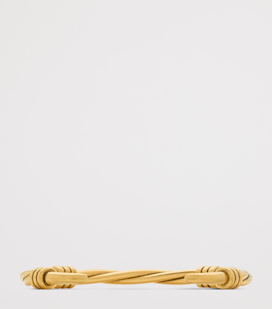 Saint Laurent Twisted Thread Cuff Bracelet, UK version