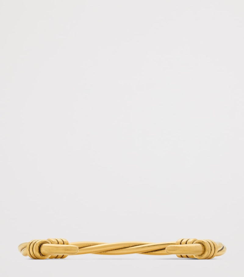 Saint Laurent Twisted Thread Cuff Bracelet, UK version