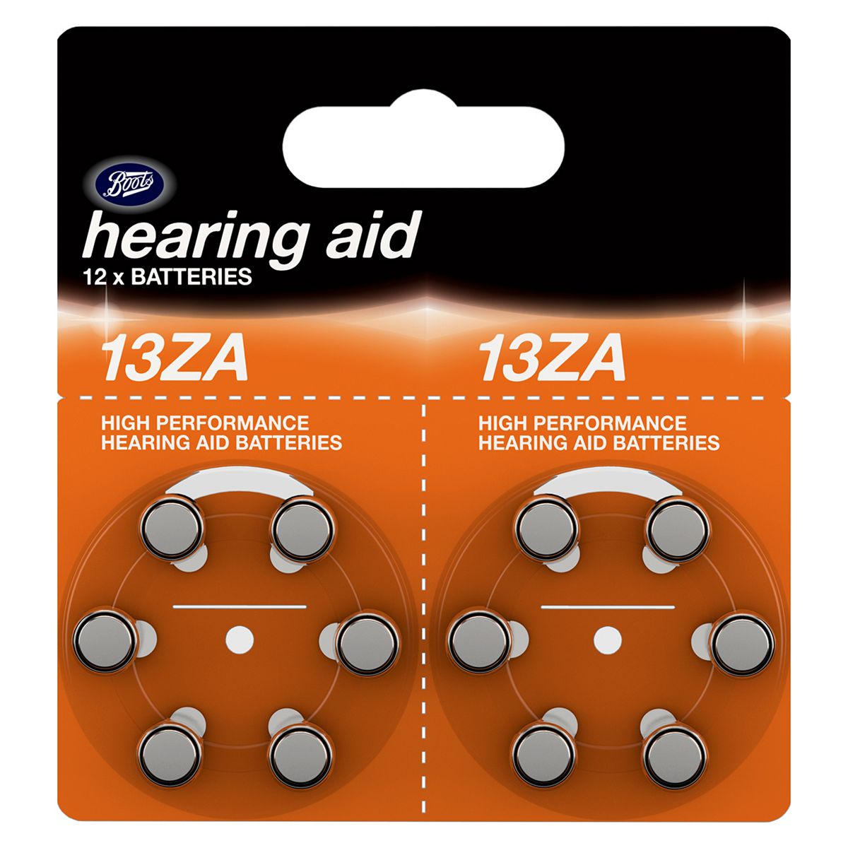 Boots 13ZA Hearing Aid Battery - pack of 12 batteries GOODS Boots   