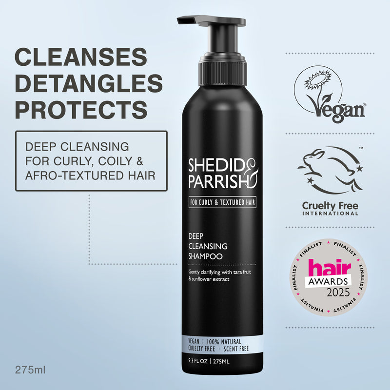 Shedid & Parrish deep cleansing shampoo 275ml - British product