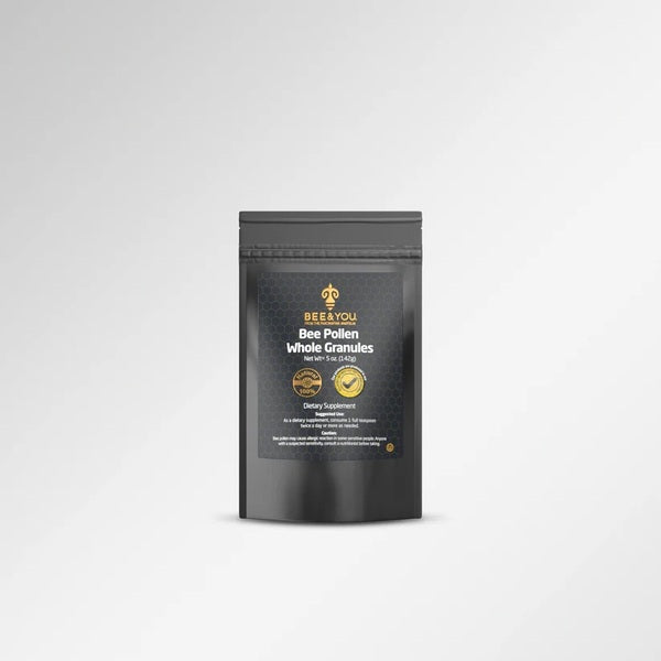 Bee&You dried bee pollen granules 142g, imported from the UK