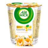 Air Wick Air Freshener Candle White Vanilla Bean 105g Aircare Sainsburys   