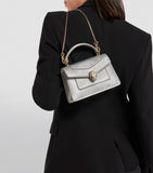 Bvlgari Serpenti Forever mini top-handle bag metallic, imported from the UK