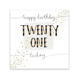 21st Birthday Card