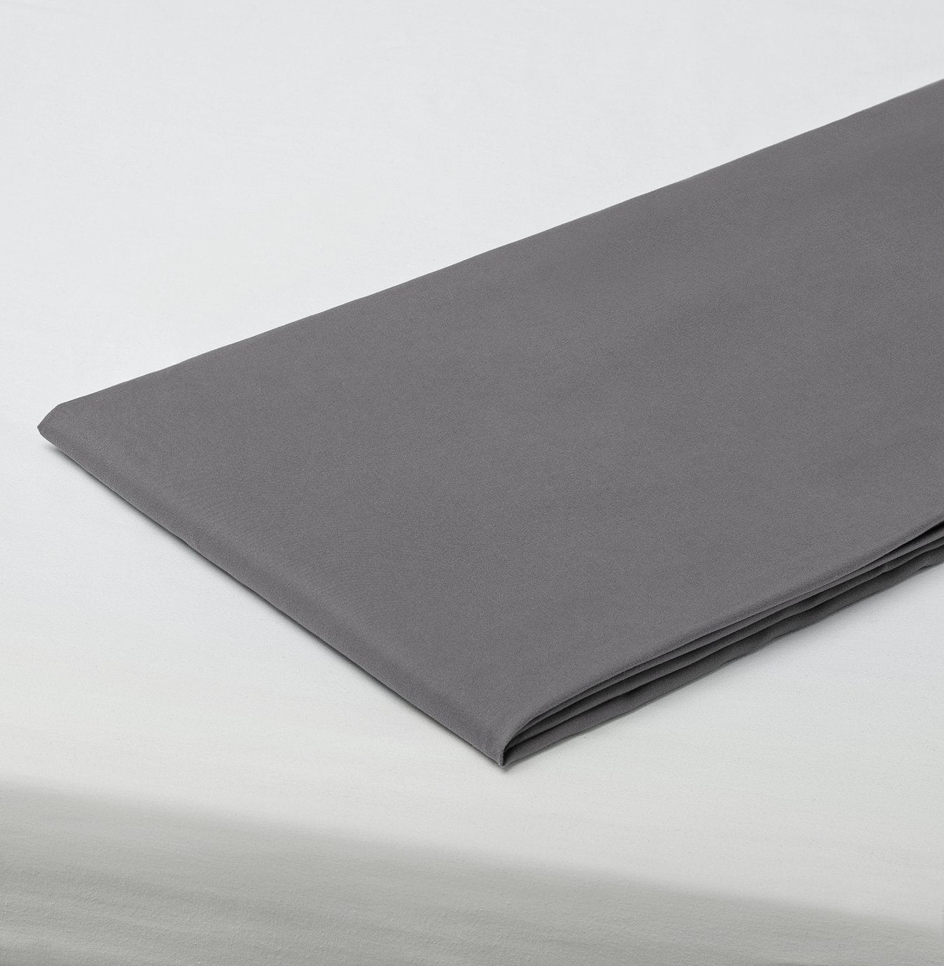 Silentnight Supersoft Plain Charcoal Fitted Sheet Kingsize (British brand)