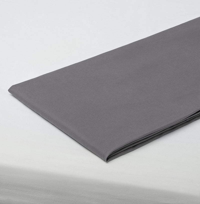 Silentnight Supersoft Plain Charcoal Fitted Sheet Kingsize (British brand)