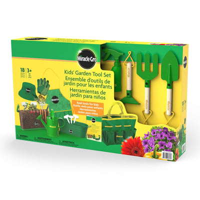 Ensemble d'outils de jardinage Miracle Gro pour enfants (3+ ans) Costco UK - Acheter en ligne sur McGrocer